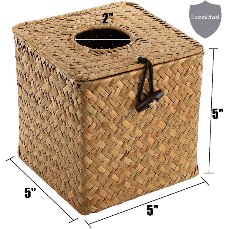 Seagrass tissue box clearance cover